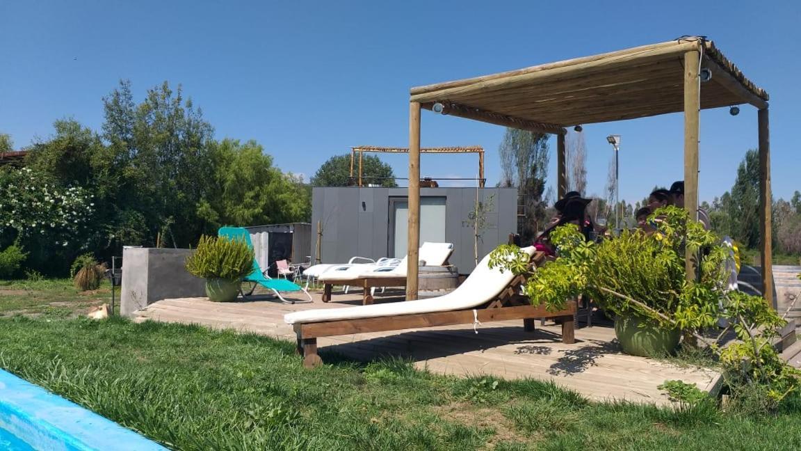 Appartement Tiny Colchagua Cabanas Y Padel à Santa Cruz Extérieur photo