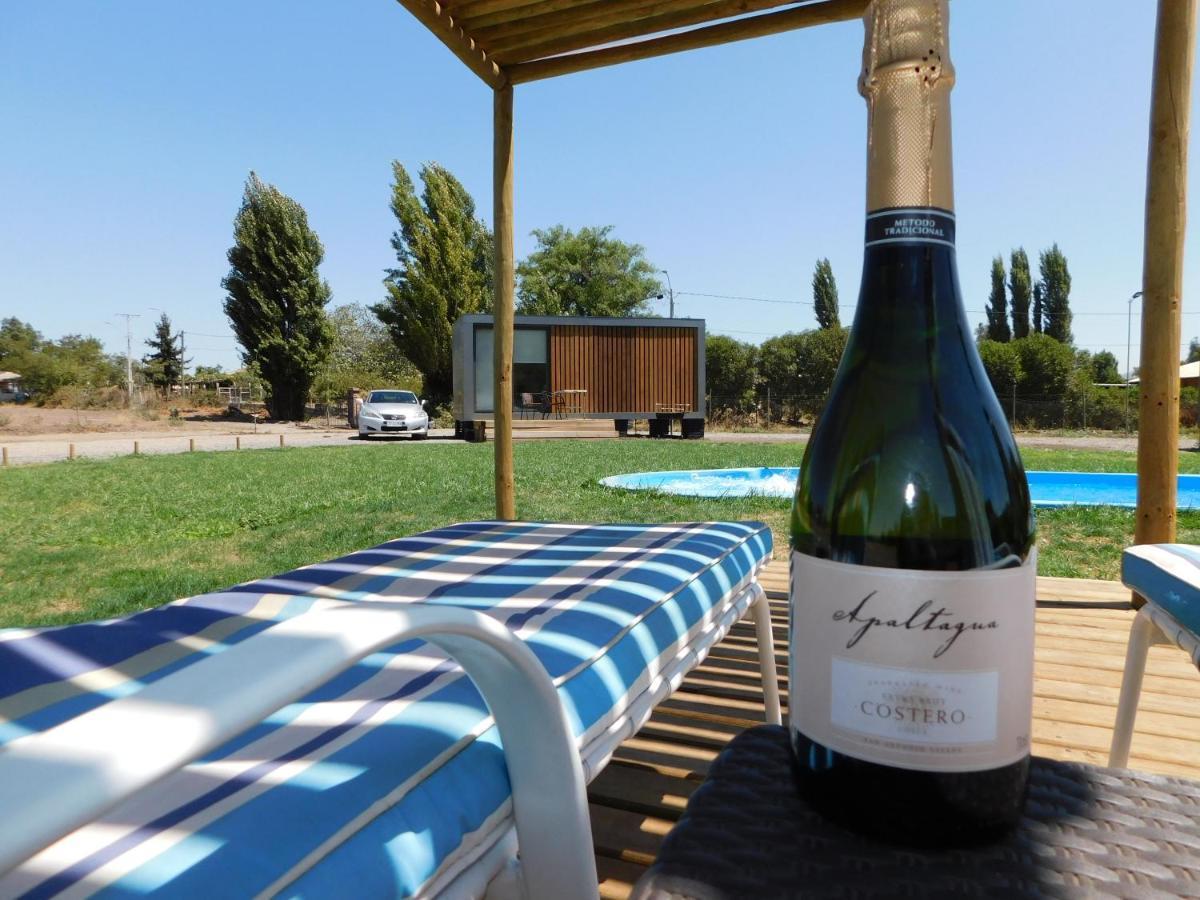 Appartement Tiny Colchagua Cabanas Y Padel à Santa Cruz Extérieur photo